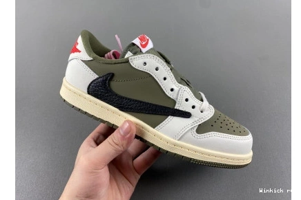 x (KIDS)Travis OG Fragment Scott Low Air 1 Jordan x 1006